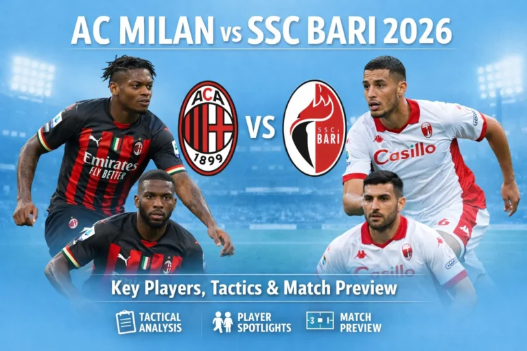 AC Milan vs SSC Bari key players