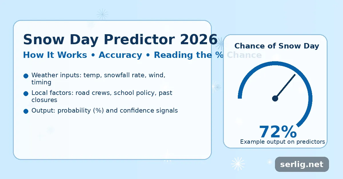 Snow Day Predictor 2026