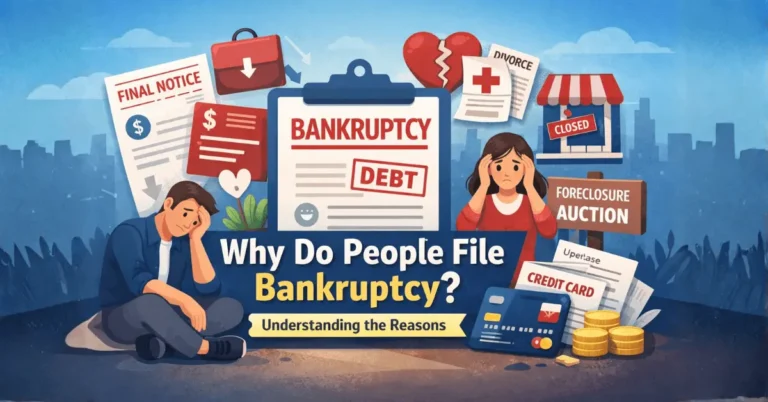 Why Do People File Bankruptcy Understanding the Reasons