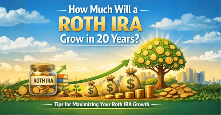 how much will a roth ira grow in 20 years