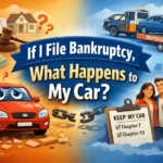 if i file bankruptcy what happens to my car
