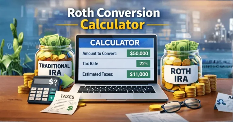 ira to roth conversion calculator
