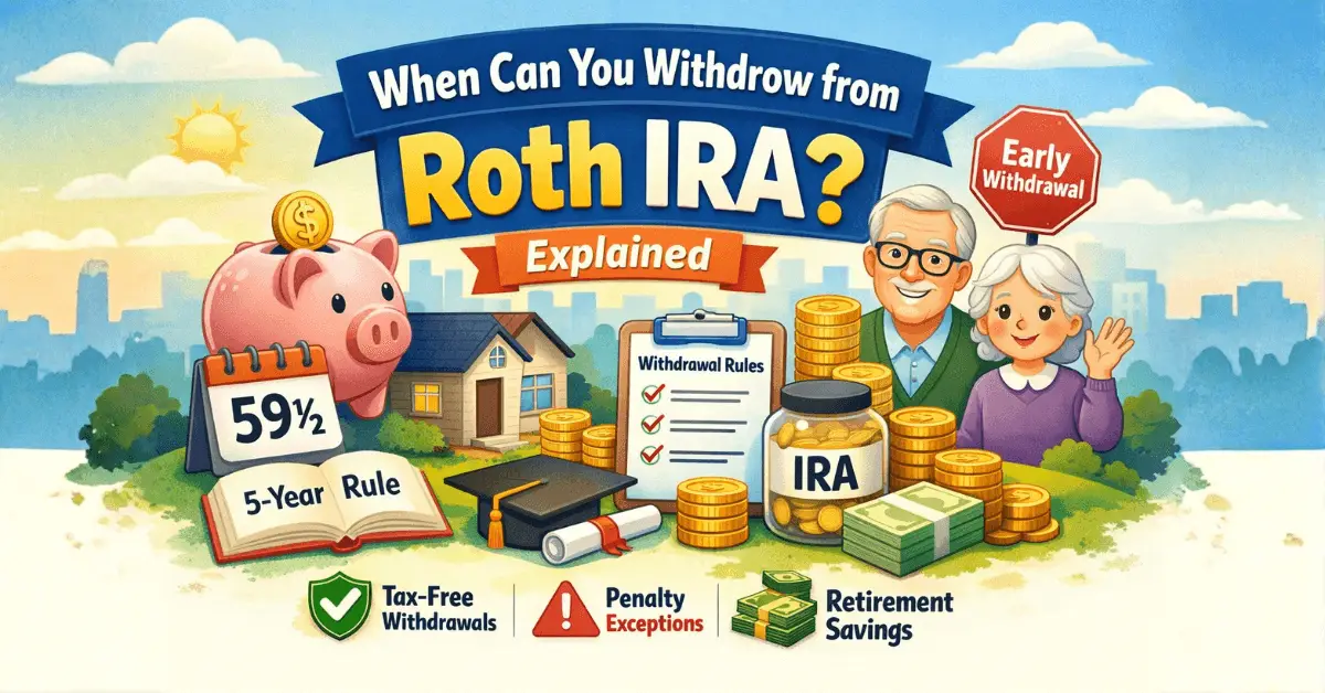 when can you withdraw from roth ira